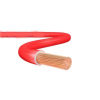 1 Metro Fio Flexível 10,000mm Vermelho 750V Corfio