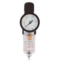 Filtro Regulador 1/4 Pol com Manômetro ST10016-14 Steels Equipamentos 