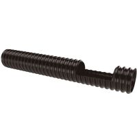 1 Metro de Eletroduto Corrugado Super 4 Pol. Preto Himaflex
