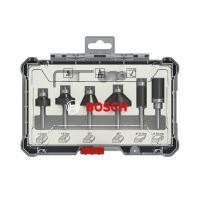 Jogo de fresas Bosch Standard encaixe de 6 mm 6 peças Bosch