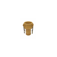 Acoplador Engate Rápido Fêmea x Espigão 1” 1/4" Nylon Bremen 