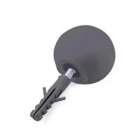 Batedor Para Porta Bola Cinza Bemfixa