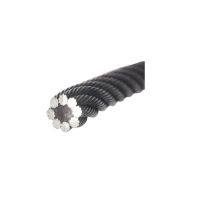 1 Metro De Cabo De Aço Polido Af 09,5mm 3/8" 8 x 19 Para Elevadores Frati Cabos