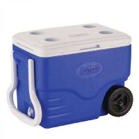 Caixa Térmica c/ Rodas  Azul  Coleman 38L original