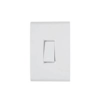 Conjunto 4X2 com 1 interruptor Simples 10A 250V Tramontina