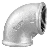 Cotovelo Galvanizado Fêmea 90º 1/4” Tupy