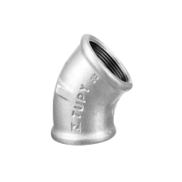 Cotovelo Galvanizado 45° 1/2" NPT Fêmea Tupy