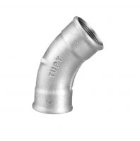 Curva Macho/Fêmea Galvanizada 45° 2.1/2” Tupy 