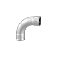 Curva Ferro Galvanizada 90° Fêmea 1" Tupy 