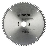 Disco de Serra Circular Eco 254x30mm 80 Dentes Bosch