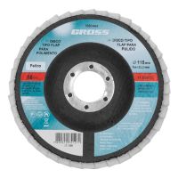 Disco Flap para Polimento Feltro 4.1/2 Pol. Gross MTX