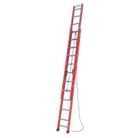 Escada Extensível Fibra de Vidro19 Degraus FE819/FE619 Alulev 