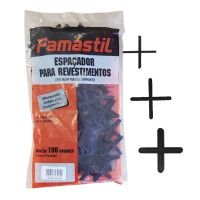Espaçador de Piso 5 mm x 100 Peças Famastil