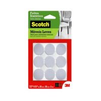 Feltro Branco Redondo Scotch G 3M Scotch