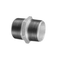 Niple Duplo Galvanizado 1" Mech