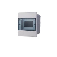 Quadro de Distribuição de Embutir 5 DIN ou 3 NEMA com Porta Transparente Tramontina