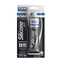Silicone Alta Temperatura 50g Preto Tek Bond
