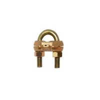 Grampo U grande para haste de aterramento 5/8" x 3/4" Ms Artefatos