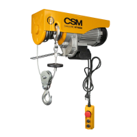 Guincho Elétrico Monofásico 220v GT 500/1000 CSM 