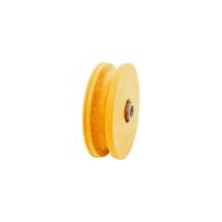 Roldana De Nylon 3" 20mm Em V Com Bucha E Parafuso Zincado De Toni