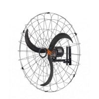 DEIXAR DESABILITADO Ventilador de Parede V100M 1M Fixo Preto e Laranja 220V Goar