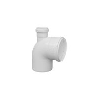 Joelho 90º Esgoto com Visita 100x50mm Fortlev