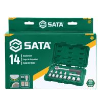 Jogo de Soquetes 3/8 Pol. 14 Peças Sata