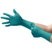 Luva Microflex 93-260 Nitrilica/Neoprene Verde Tamanho L com 50 Unidades Ansell