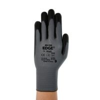 Luva EDGE 48-128 Nylon Banho Nitrílico Tamanho 10 Ansell