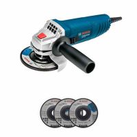 Esmerilhadeira angular Bosch GWS 850 850W 220V com 3 discos