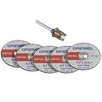 Kit 5 Discos + 1 Mandril- Dremel 2615e406ad