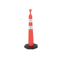 Cone Balizador Cônico com Base de Borracha Tipo II Kteli
