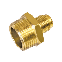Niple Latão NPT Externo 3/4 x 3/8 Pol. SAE Maqenge