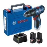 Parafusadeira Furadeira Bosch GSB 120-LI 12V 2 baterias e maleta