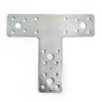 Placa Junção em T 40 x 95 x 150 x 2,5mm Minubras