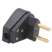 Plugue Angular Preto 2P 20 A 250 V Tramontina