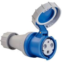 Plugue Móvel Industrial 2P+T 63A 220-250Vca 6H Tramontina