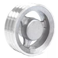 Polia Alumínio 3 Canais B 150mm Mademil