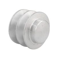 Polia De Alumínio 120mm 2 Canais Perfil B Mademil