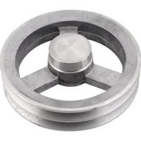 Polia De Alumínio 2 Canais 150mm Mademil