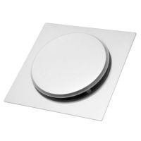 Ralo Click 15x15cm Inox Metais Premium