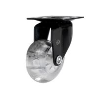 Rodízio Black Gel 1.3/8 Pol. Placa Giratória 30Kg Colson