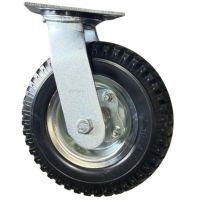 Rodízio Giratório Placa Preto 250-4 100Kg Colson