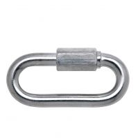 Mosquetão Trava Roscada 9mm- Carbografite