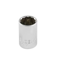Soquete Estriado Com Encaixe 1/2" 17mm Belzer