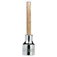 Soquete Bit Hexagonal Longo 8mm Encaixe 1/2 Pol. Sata