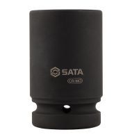 Soquete Impacto Sextavado Longo 1 Pol. 49mm Sata 