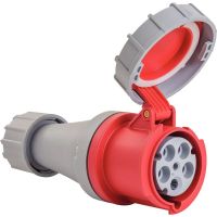 Tomada de Acoplamento Industrial 3P+N+T 63A 380-415 Vca 6H Tramontina