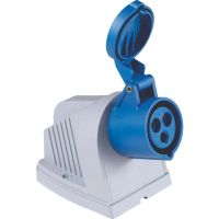 Tomada de Sobrepor Industrial 2P+T 32A 220-250 Vca 6H Tramontina