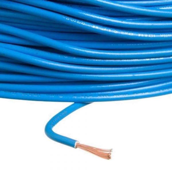 100 Metros Cabo Flexível Azul 2,50mm Corfio